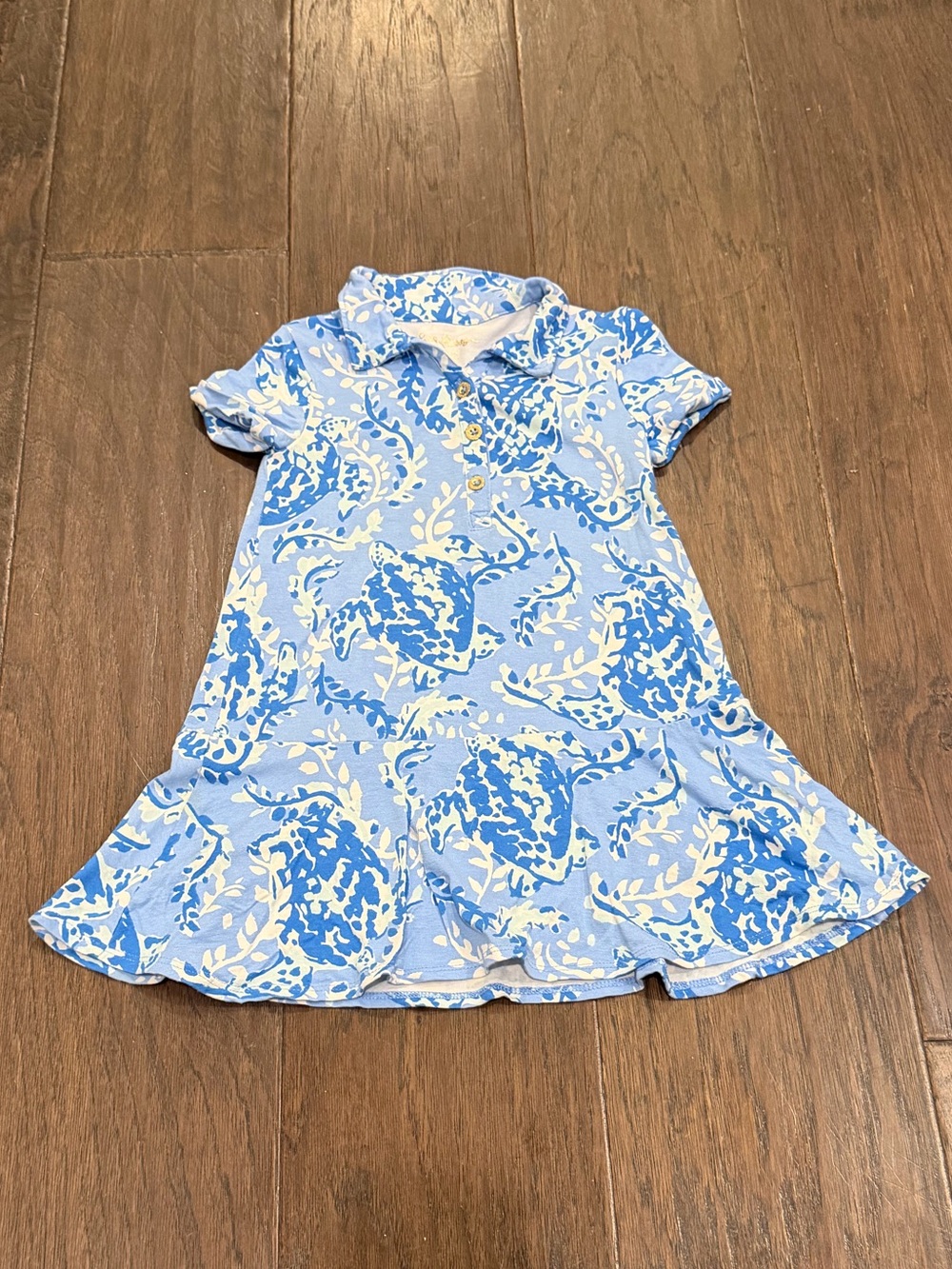 Lily Pulitzer Mini Sadie dress Turtley Awesome XS (2-3)